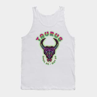 Taurus 3b Jade Tank Top